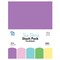 PA Paper Accents Stash Pack Cardstock Pack 8.5" x 11" Tea Party, colored cardstock paper for card making, scrapbooking, printing, quilling and crafts, 65lb., 40 pieces